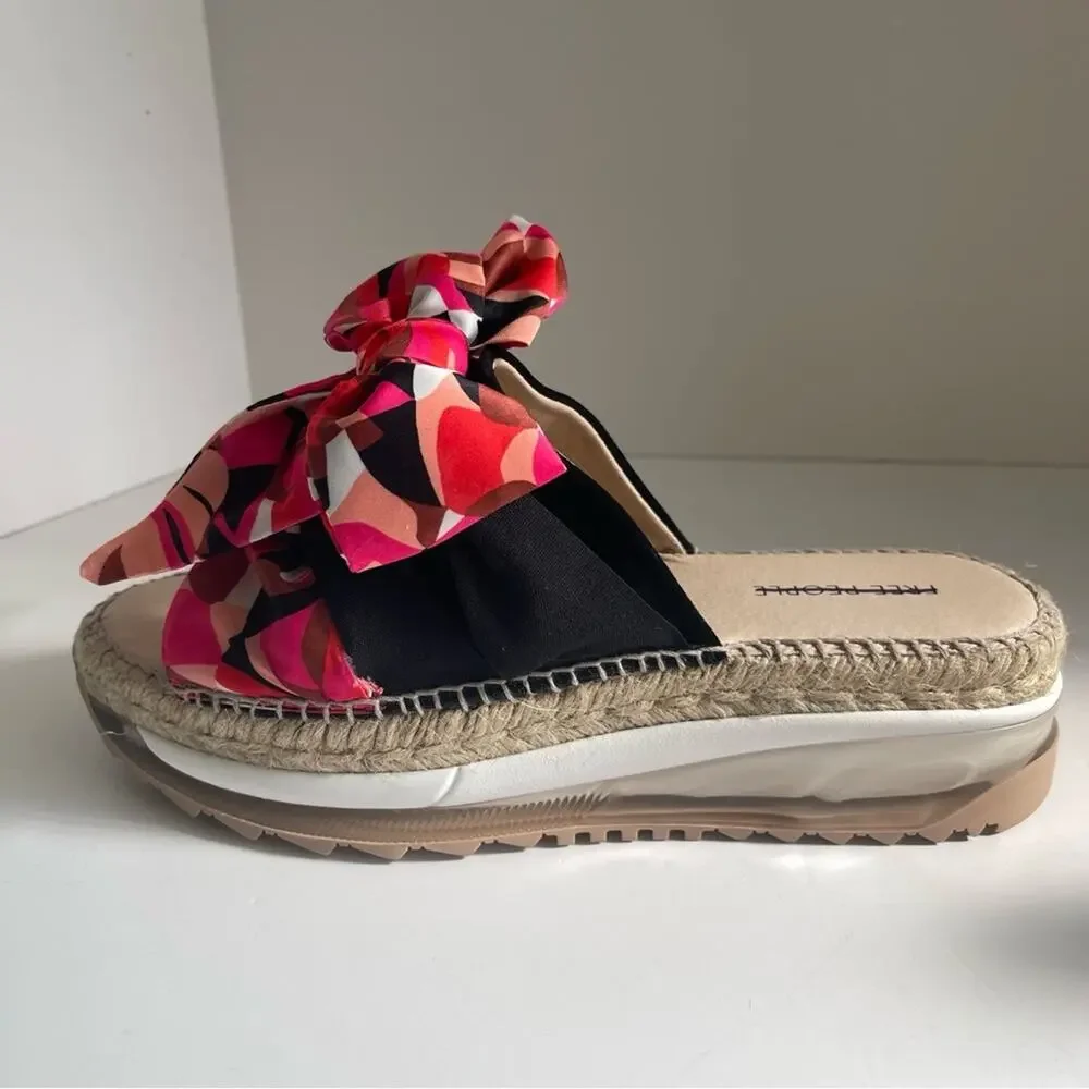 FREE PEOPLE Multi Color Watermelon Chapmin Sport Sandal‎